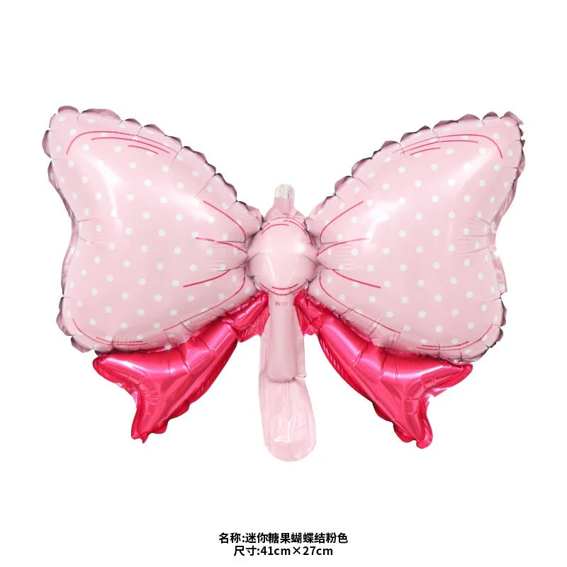 Hello Kitty Number Foil Balloon Set, Cute Cartoon Bubble Mart, Kids Birthday Party Decoration, Room Decor