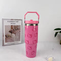 New 40oz Hello Kitty Insulated Tumbler – Stainless Steel Vacuum Thermal Water Bottle – Large Capacity Travel Flask for Women & Men