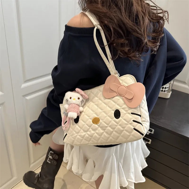 Hello kitty Backpack – Large Capacity Multifunctional Women’s Crossbody Commute Handbag