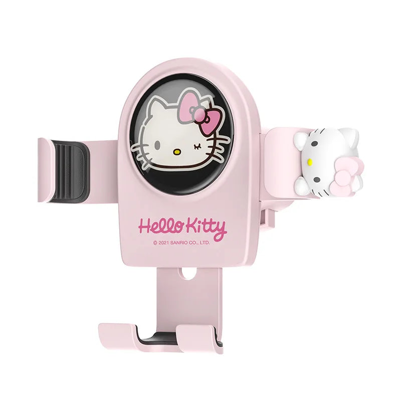 Hello Kitty Car Phone Mount – Cute Kawaii Air Vent Mobile Holder for Navigation & Hands-Free Driving