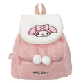 Sanrio Plush Backpack Cartoon Kuromi Melody Cute Backpack Female Sweet Backpack Doll Bag