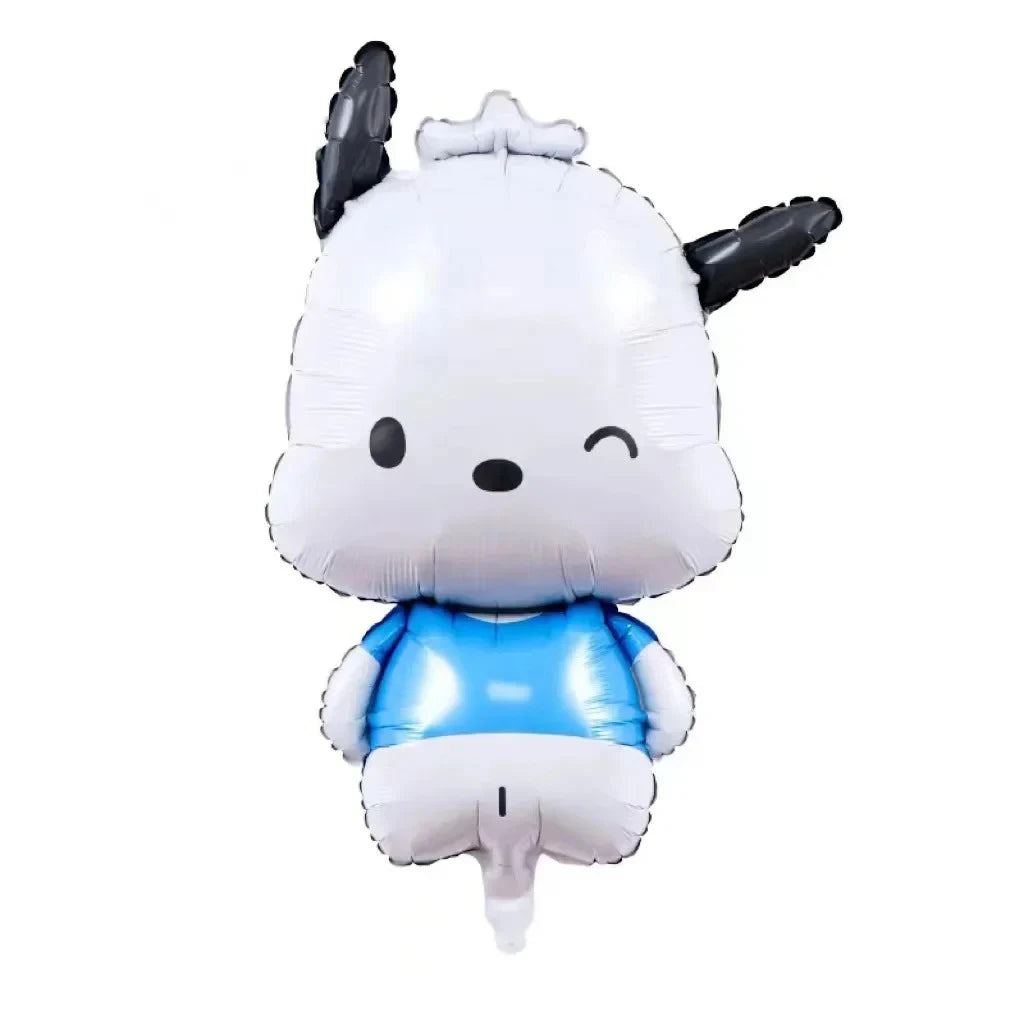 1Set New Cartoon Cute Kitty Cat Balloons My Melody Anime Balloons for Kids' Happy Birthday Party Decorations Anniversary Gifts