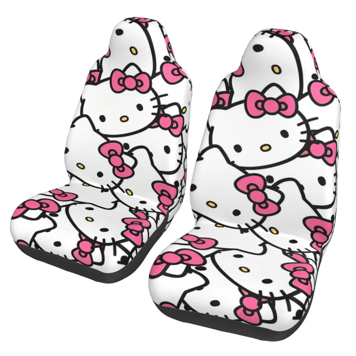 Hello Kitty Universal Car Seat Cover – Waterproof Kawaii Cartoon Seat Protector for Cars, SUVs & Trucks