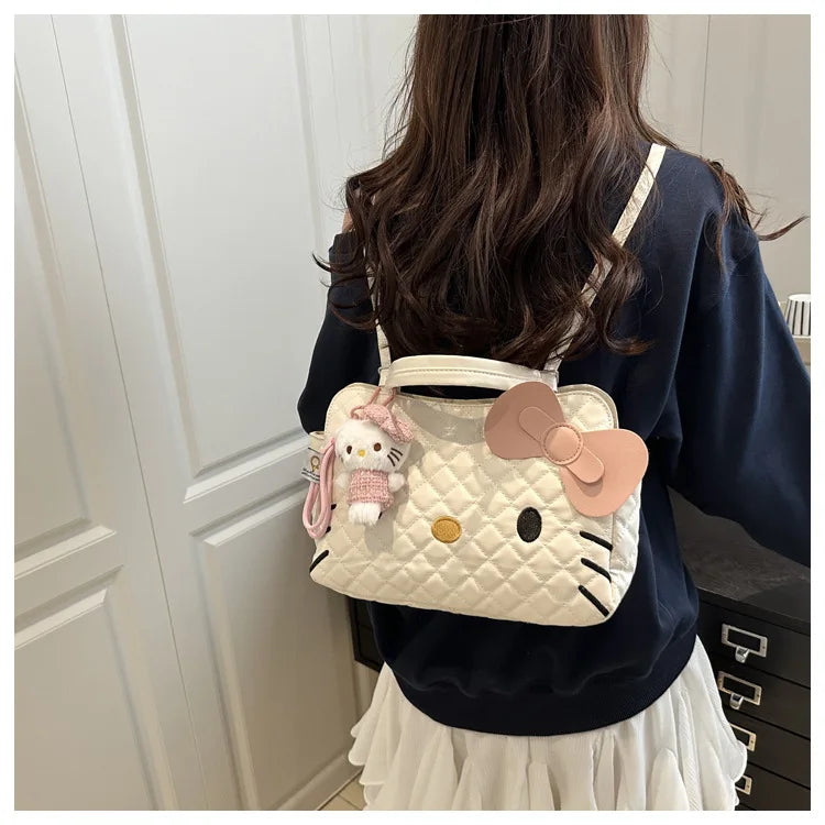 Hello kitty Backpack – Large Capacity Multifunctional Women’s Crossbody Commute Handbag