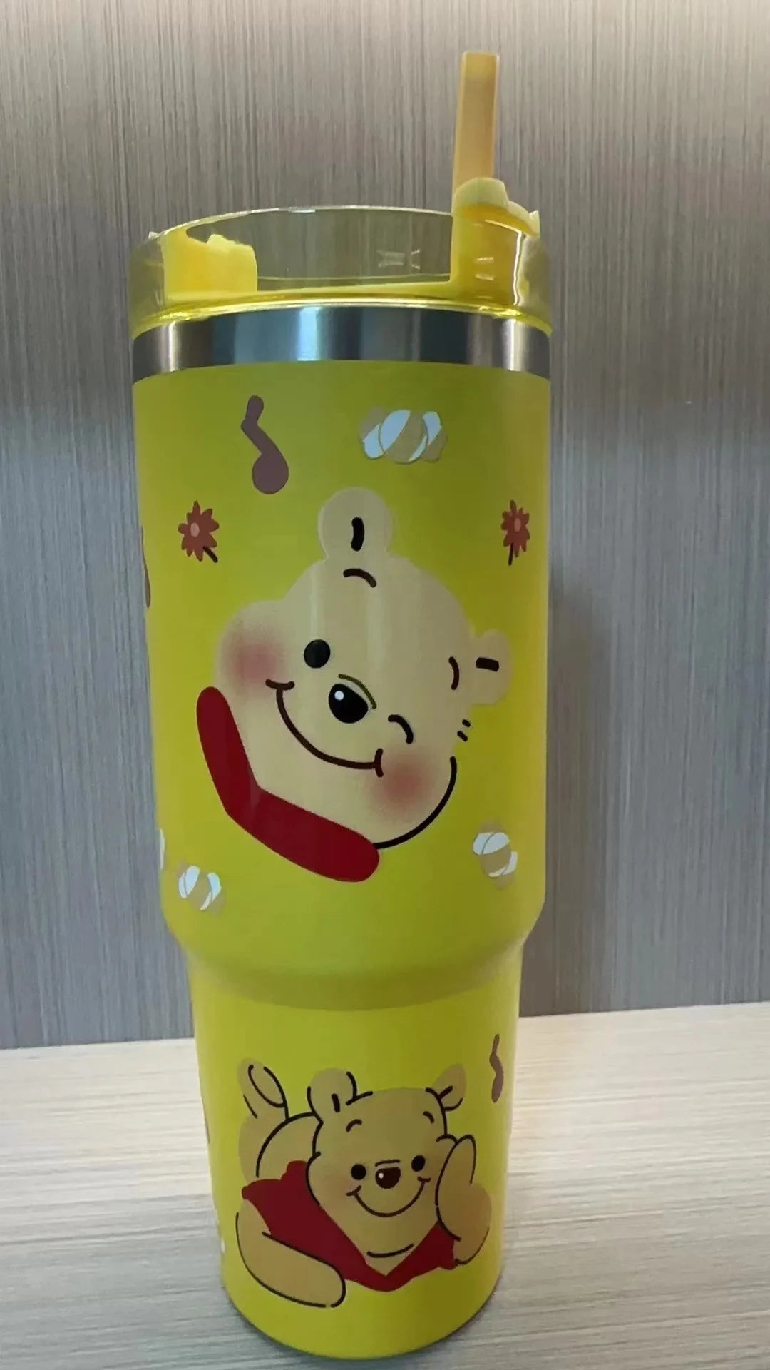 Kawaii Hello Kitty 900ML Thermos Cup Anime Sanrio Kuromi Cinnamoroll High Capacity Car Cup 304 Stainless Steel Vacuum Coffee Cup