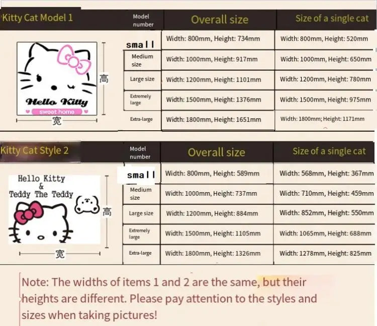 Kawaii Hello Kitty Anime 3D Stereo Diy Wall Sticker Sanrio Children's Room Bedroom Cute Decorate Background Wall Stickers Gift