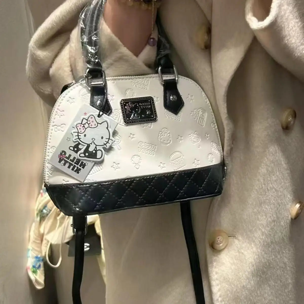Hello Kitty Kawaii Shoulder Bag – Cute Fashion Handbag for Girls & Women