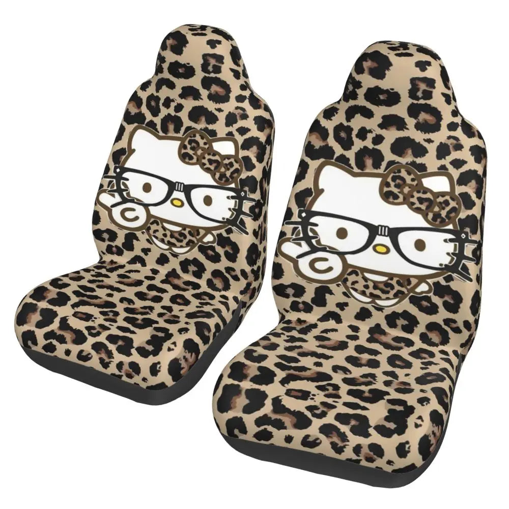 Hello Kitty Universal Car Seat Cover – Waterproof Kawaii Cartoon Seat Protector for Cars, SUVs & Trucks