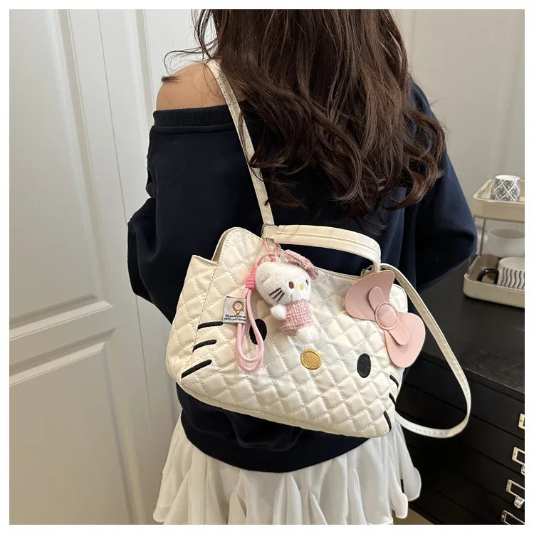 Hello kitty Backpack – Large Capacity Multifunctional Women’s Crossbody Commute Handbag
