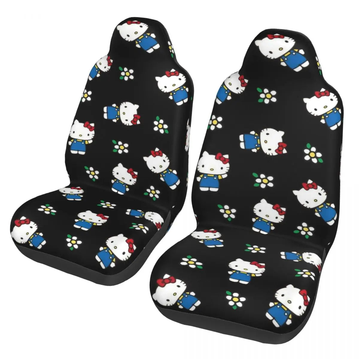 Hello Kitty Star Car Seat Cover – Universal All-Season Seat Protector for Cars, SUVs & Trucks