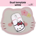 Cute cartoon character Hello kitty wireless Bluetooth dual-mode mouse Cute and fun rechargeable universal mouse Holiday gift