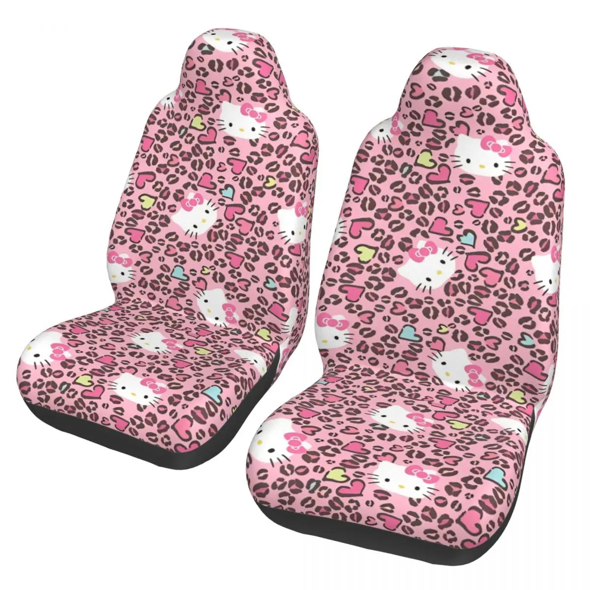 Hello Kitty Star Car Seat Cover – Universal All-Season Seat Protector for Cars, SUVs & Trucks