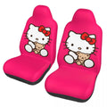 Hello Kitty Star Car Seat Cover – Universal All-Season Seat Protector for Cars, SUVs & Trucks