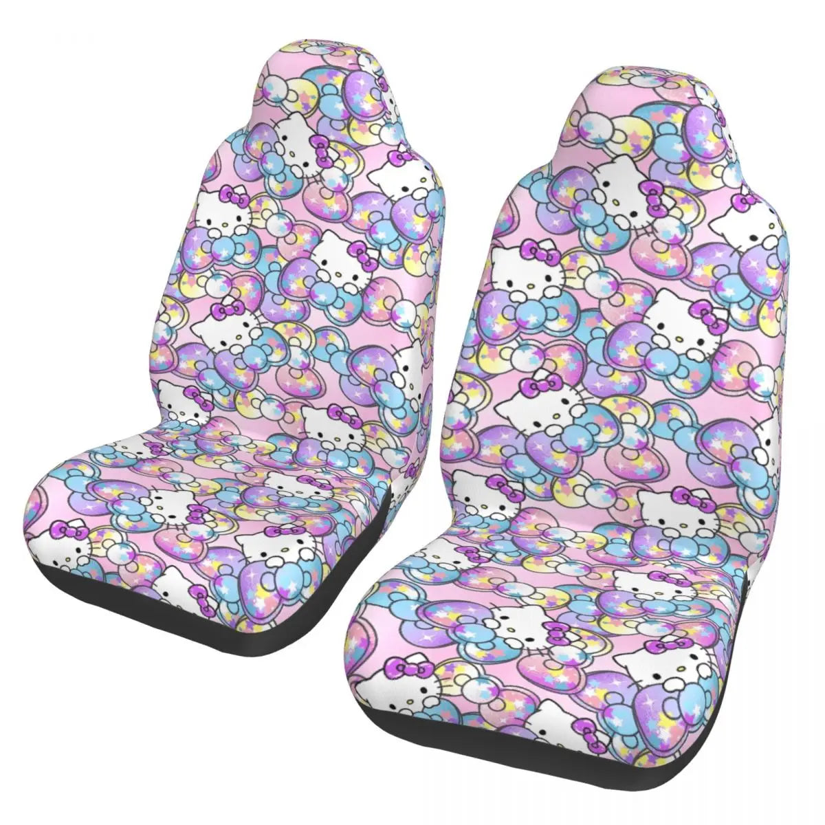 Hello Kitty Universal Car Seat Cover – Waterproof Kawaii Cartoon Seat Protector for Cars, SUVs & Trucks