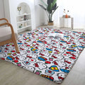 Hello Kitty Flannel Floor Mat – Cute Doormat for Bathroom, Kitchen & Entrance Home Decor