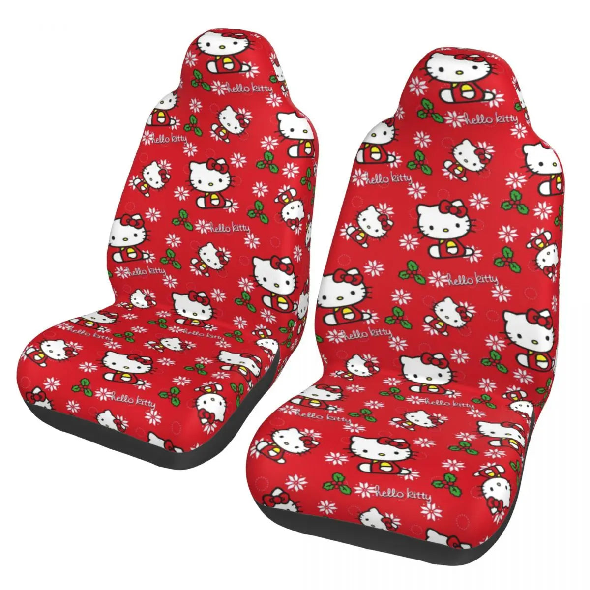 Hello Kitty Star Car Seat Cover – Universal All-Season Seat Protector for Cars, SUVs & Trucks