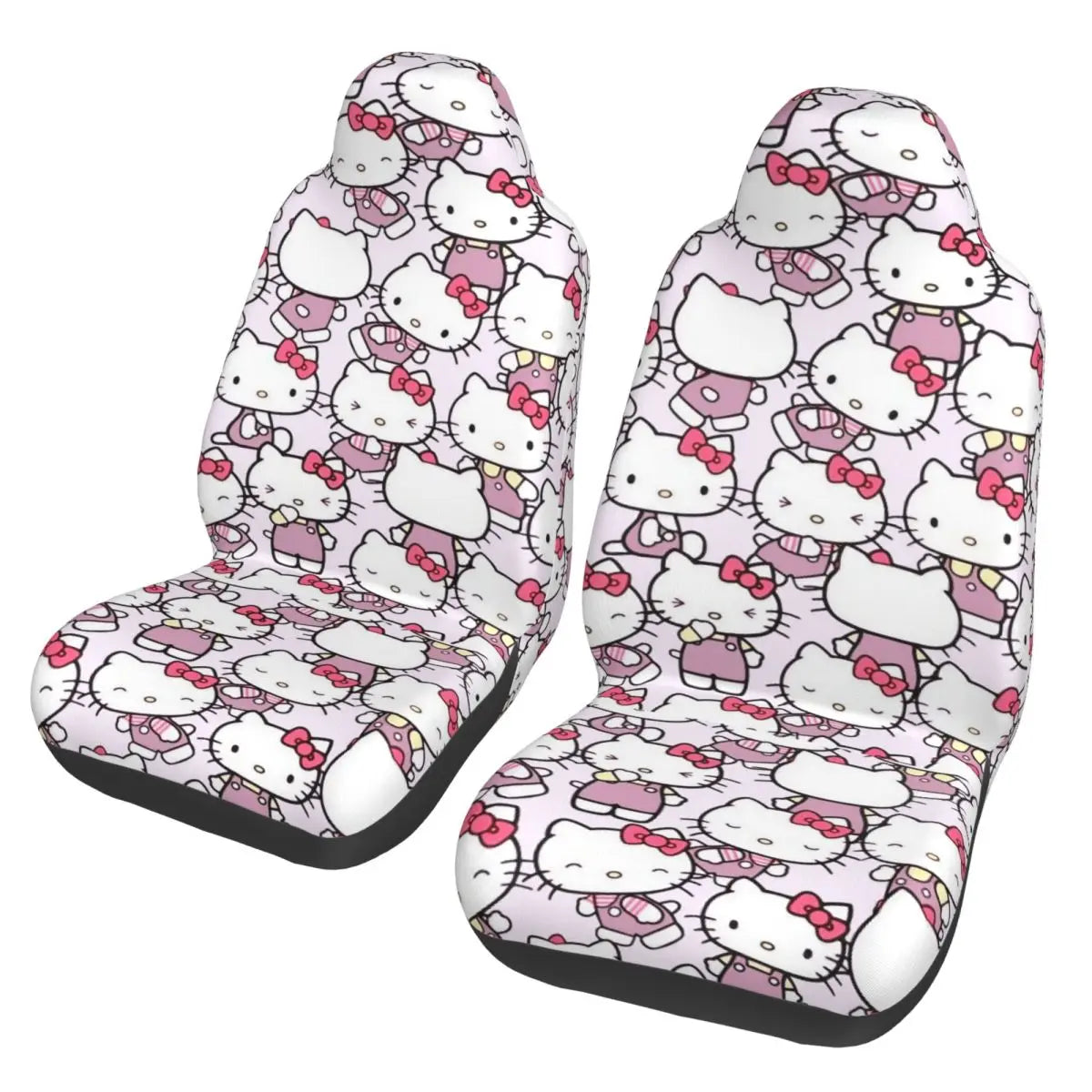 Hello Kitty Star Car Seat Cover – Universal All-Season Seat Protector for Cars, SUVs & Trucks