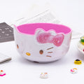 Kitty Unbreakable Kids Bowl with Large Capacity BPA-Free Dishwasher Safe Heat-Resistant Melamine Baby Tableware for Kids Adults