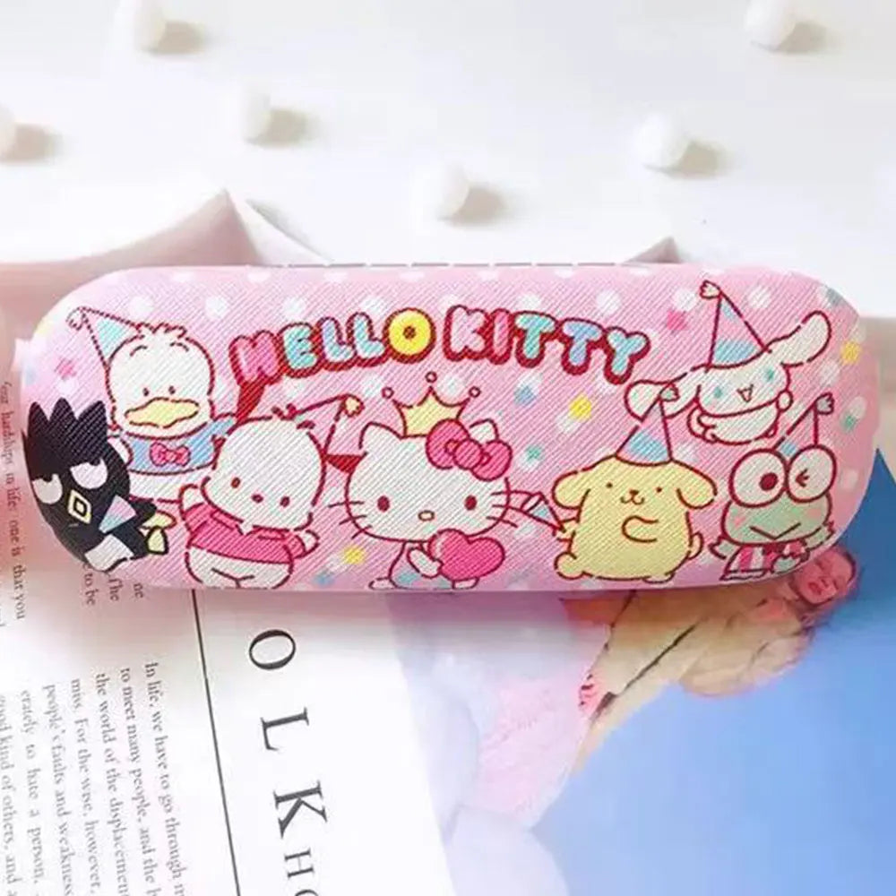 Hello Kitty Glasses Storage Case – Cute Kawaii Protective Eyewear Box for Women & Girls