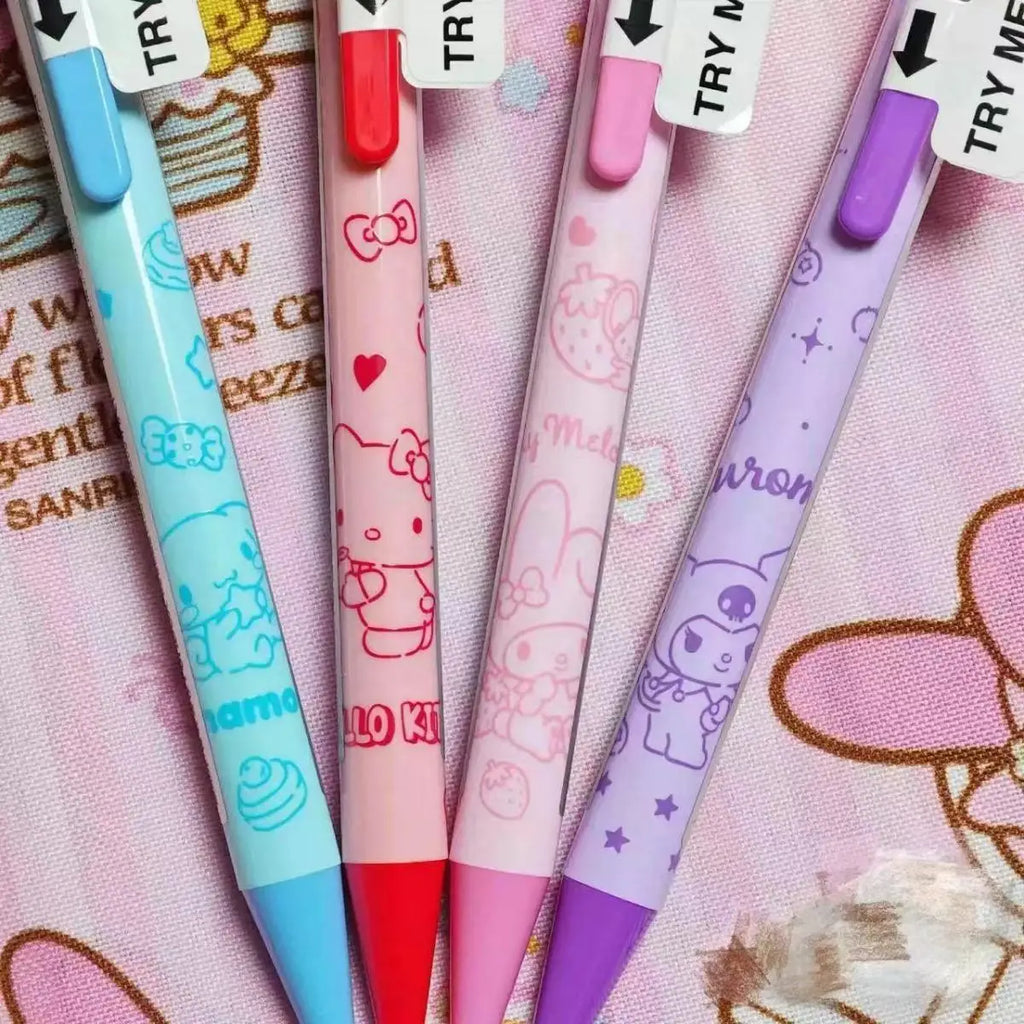 Hello Kitty Pen Retractable Ballpoint Pen Cute Cartoon Pen Smooth Writing Ballpoint Pen Student Gift Christmas Gift