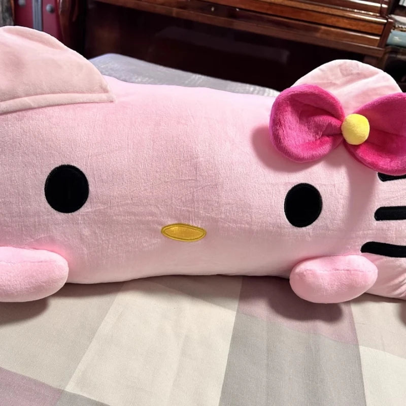 Big Size Hello Kitty Back Cushion – Soft Long Pillow for Sofa, Bed & Home Decor