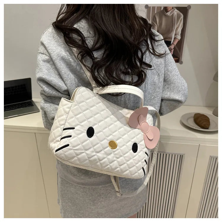 Hello kitty Backpack – Large Capacity Multifunctional Women’s Crossbody Commute Handbag