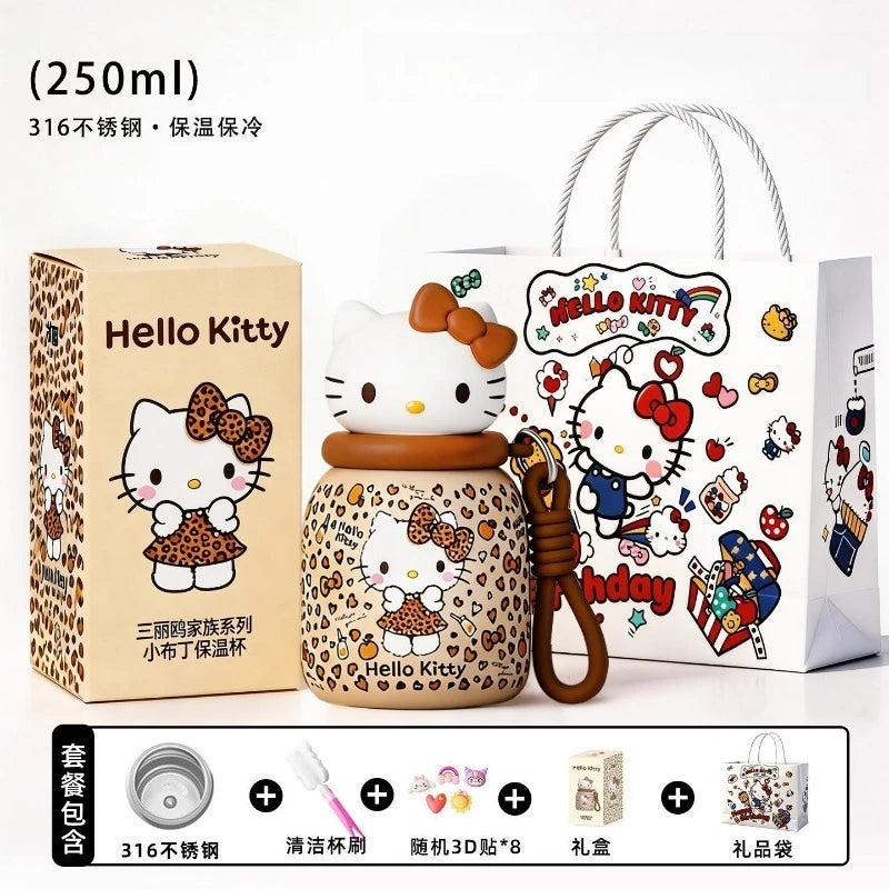 Sanrio Hello Kitty Bestie Sweethearts Birthday Gift Practical Water Cup Ice Bully Cup Lovable Fashion Send A Friend Away Cartoon