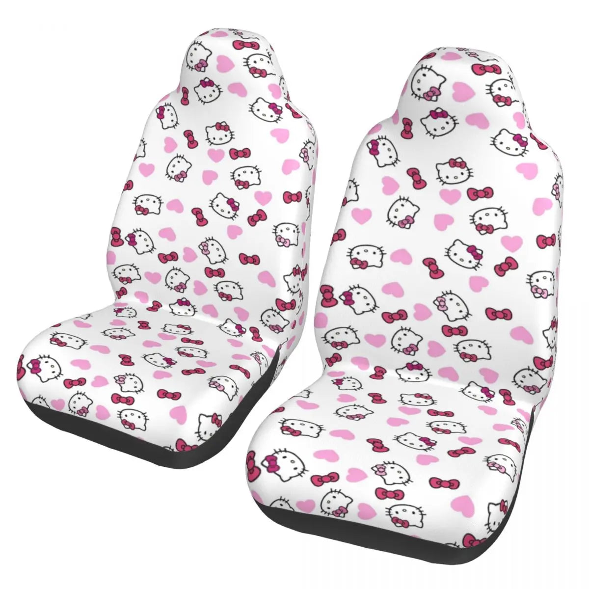 Hello Kitty Star Car Seat Cover – Universal All-Season Seat Protector for Cars, SUVs & Trucks