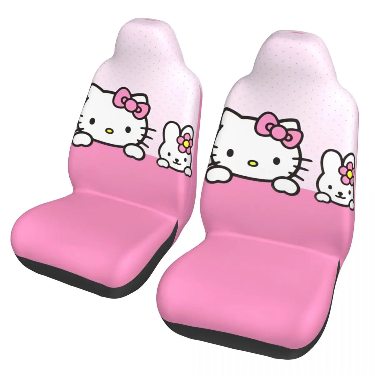 Hello Kitty Star Car Seat Cover – Universal All-Season Seat Protector for Cars, SUVs & Trucks