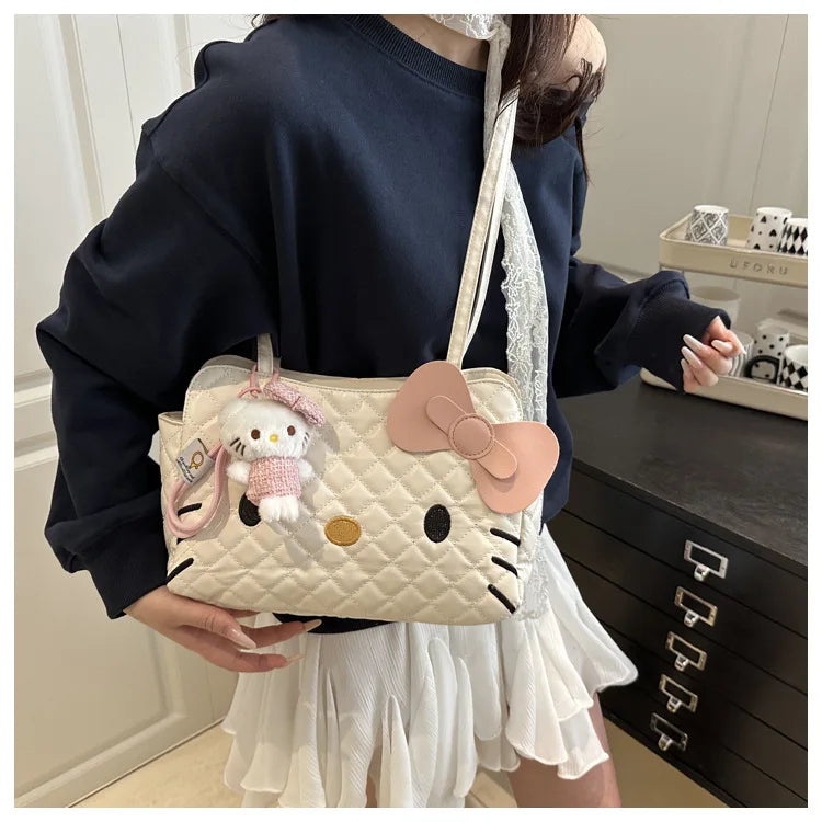 Hello kitty Backpack – Large Capacity Multifunctional Women’s Crossbody Commute Handbag