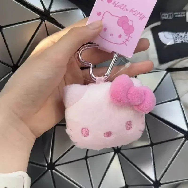 Hello Kitty Plush Keychain – 7cm Kawaii Cartoon Doll Pendant for Bags, Backpacks & Keys